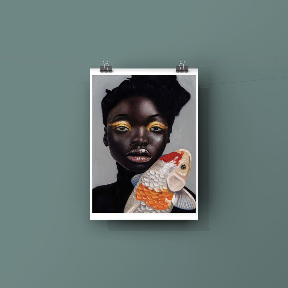 ALL MY FRIENDS ARE KOI (PRINT)
